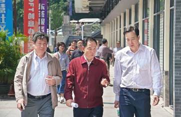 20170428市人大农村工委到我区调研